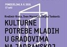Poziv na predavanje „Kulturne potrebe mladih u gradovima na jadranskoj obali“